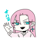 蓮華と友達（個別スタンプ：10）