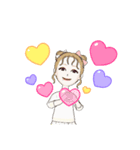 アバター2(女の子)（個別スタンプ：3）
