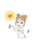 アバター2(女の子)（個別スタンプ：15）