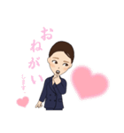 仕事で使える働くスーツ女子の日常スタンプ（個別スタンプ：9）