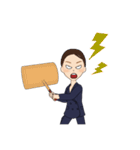 仕事で使える働くスーツ女子の日常スタンプ（個別スタンプ：31）