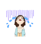 アバター3(女の子)（個別スタンプ：9）