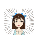 アバター3(女の子)（個別スタンプ：12）