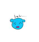 くまのラクガキ（個別スタンプ：7）