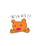 くまのラクガキ（個別スタンプ：10）