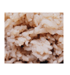 食品シリーズ : 小豆ご飯（個別スタンプ：3）