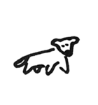 犬と鳥と湖（個別スタンプ：9）