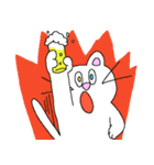 相棒と一緒（個別スタンプ：16）