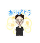 40代 素朴なおじさん（個別スタンプ：2）