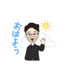 40代 素朴なおじさん（個別スタンプ：5）