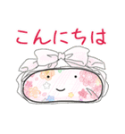 着物女子つや姫ちゃん冬・お正月2023（個別スタンプ：11）