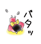 着物女子つや姫ちゃん冬・お正月2023（個別スタンプ：14）