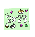 ネコ正月2023！！（個別スタンプ：13）