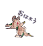 わにた君とわにきち君（個別スタンプ：9）