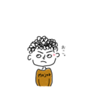 もじゃもじゃ頭のモジャくん（個別スタンプ：6）