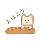 ねこぱんちゃん（個別スタンプ：1）