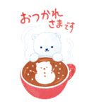しろくまのいる生活 -年末年始BIG-（個別スタンプ：24）