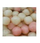 食品シリーズ : タンユエン(台湾の団子) #2（個別スタンプ：3）