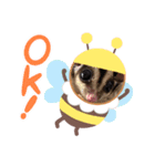 モモンガのウナギ（個別スタンプ：4）