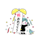 【お祝いスタンプ】おめでとうを伝えよう！（個別スタンプ：3）