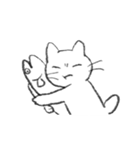 フキゲン猫（個別スタンプ：2）