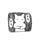 フキゲン猫（個別スタンプ：6）