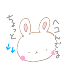 殴り描きUSAGI（個別スタンプ：7）