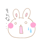 殴り描きUSAGI（個別スタンプ：18）