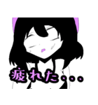 クロリボンちゃんスタンプ（個別スタンプ：12）