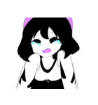 クロリボンちゃんスタンプ（個別スタンプ：24）