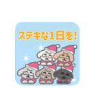 トイプー5ワン クリスマス（個別スタンプ：2）