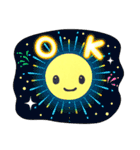 きいろいにこにこ（個別スタンプ：7）