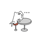 【ねこ】ちょっとヤバい猫ミント添え（個別スタンプ：3）