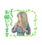 イメージキャラのつぶやき2 (renewal）（個別スタンプ：1）