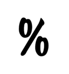 記号とA〜Z（個別スタンプ：12）