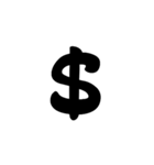 記号とA〜Z（個別スタンプ：15）