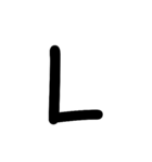 記号とA〜Z（個別スタンプ：27）