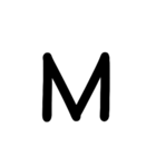 記号とA〜Z（個別スタンプ：28）