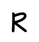 記号とA〜Z（個別スタンプ：33）