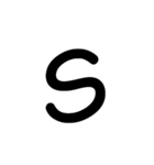 記号とA〜Z（個別スタンプ：34）