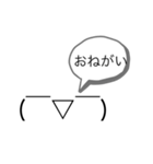 (￣▽￣) 絵文字がしゃべったー ＼(^o^)／（個別スタンプ：15）
