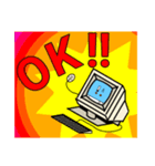 おしゃべりパソコンS.O.N君 ver.2.0.00（個別スタンプ：2）