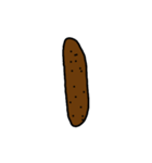 数字のウンチ（個別スタンプ：2）