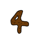 数字のウンチ（個別スタンプ：5）