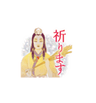 毎日使える陶彩画スタンプ（個別スタンプ：4）
