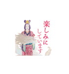 毎日使える陶彩画スタンプ（個別スタンプ：5）
