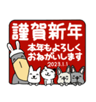 【お正月】ハシビロコウと仲間たち2022-23（個別スタンプ：5）