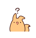 うさぎとわんこがもふもふしてるだけ。②（個別スタンプ：15）