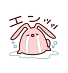 うさぎとわんこがもふもふしてるだけ。②（個別スタンプ：18）
