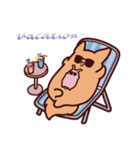 うさぎとわんこがもふもふしてるだけ。②（個別スタンプ：30）